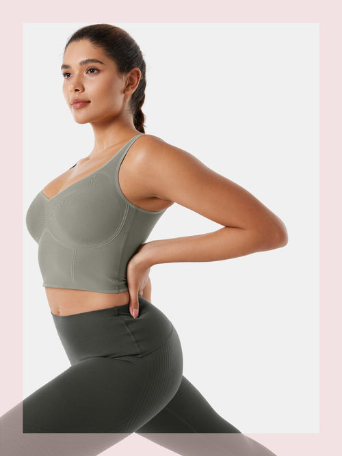 Body Sculpt Bra Tank, A-D Cups