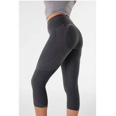 Body Sculpt Capri Leggings (Reversible Wear)