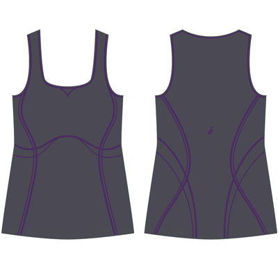 Body Sculpt Long Bra Tank, A-D Cups