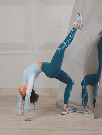 Body Sculpt Two Way Temp Leggings (Reversible Wear)