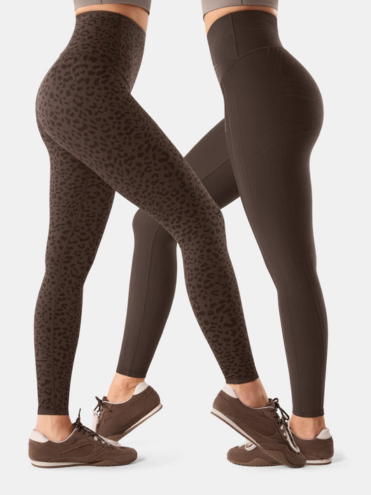 PowerBand Resistance Leggings (Reversible Wear)