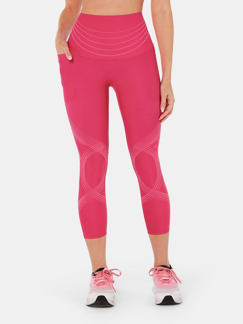 Body Sculpt Side Pocket 7/8 Leggings 2.0 (Reversible Wear)