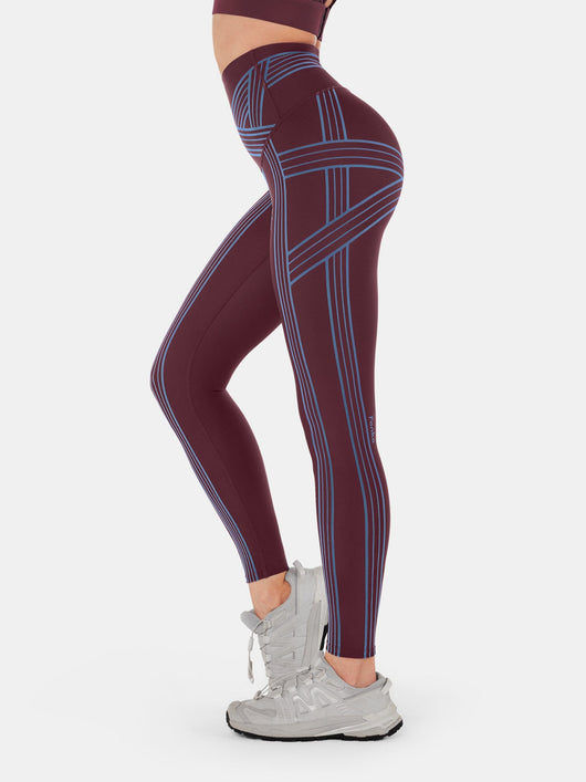 PowerBand Resistance Leggings (Reversible Wear)