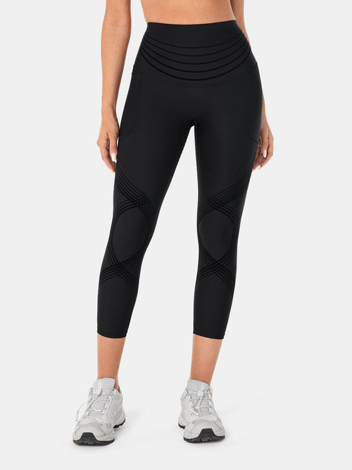 Body Sculpt Side Pocket 7/8 Leggings 2.0 (Reversible Wear)