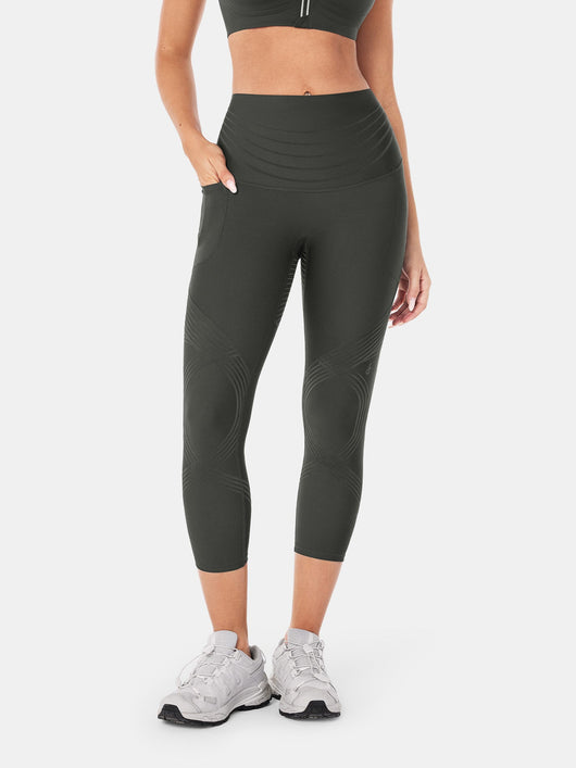 Body Sculpt Side Pocket 7/8 Leggings 2.0 (Reversible Wear)