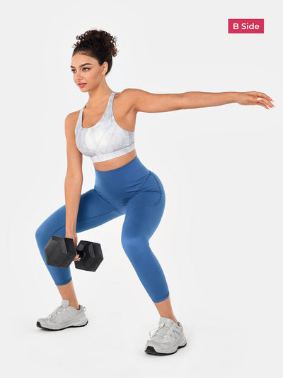 Body Sculpt Side Pocket 7/8 Leggings