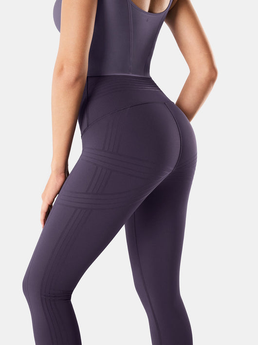 PowerBand Resistance 7/8 Leggings (Reversible Wear)