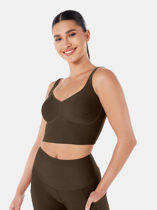 Body Sculpt Bra Tank, A-D Cups