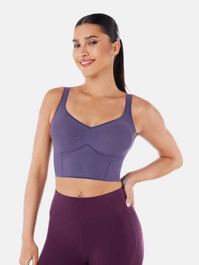 Body Sculpt Bra Tank Wineberry