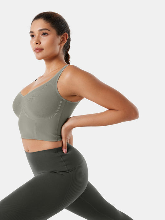 Body Sculpt Bra Tank, A-D Cups