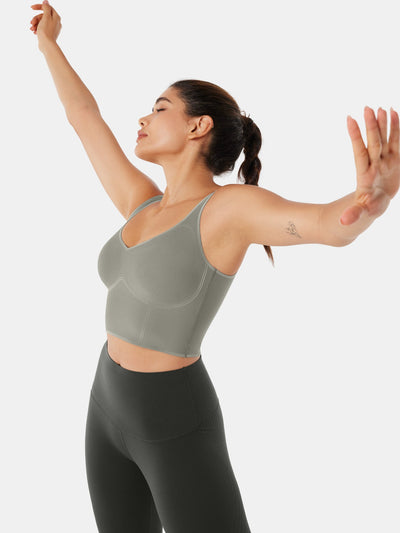 Body Sculpt Bra Tank, A-D Cups