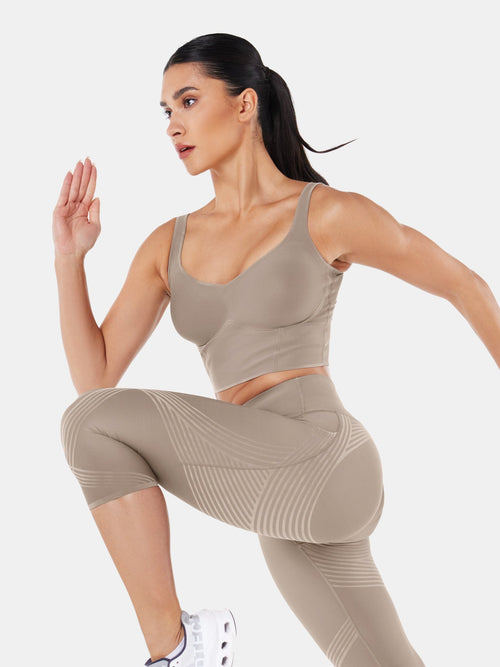 Body Sculpt Bra Tank, A-D Cups