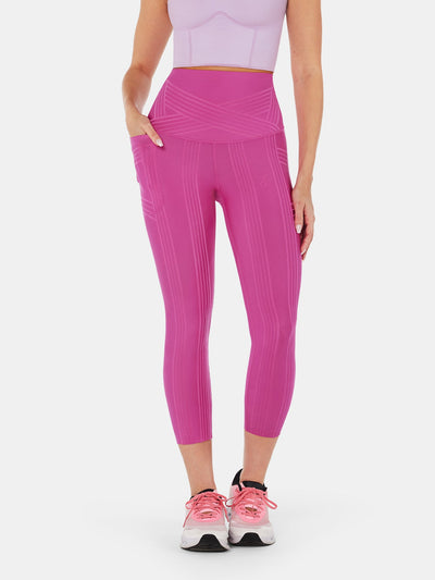 PowerBand Resistance 7/8 Leggings (Reversible Wear)