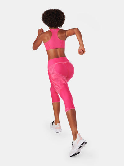 Body Sculpt Capri Leggings (Reversible Wear)