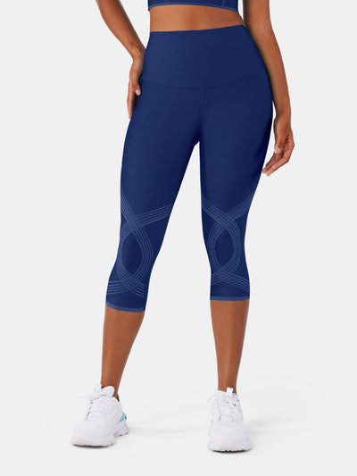 Body Sculpt Capri Leggings (Reversible Wear)