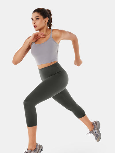 Body Sculpt Capri Leggings (Reversible Wear)