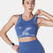 Body Sculpt Glossy Leather Sports Bra, A-D Cups