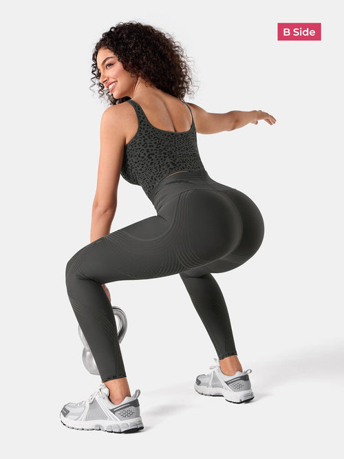 Body Sculpt Side Pocket Leggings 2.0 (Reversible Wear)