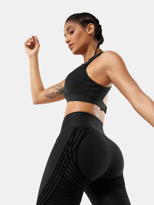 Body Sculpt 7/8 Leggings (Reversible Wear)