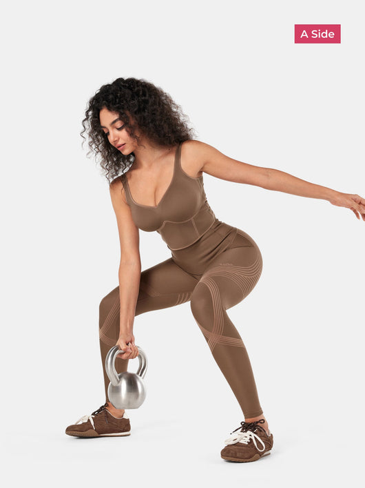 Body Sculpt Leggings (Reversible Wear)