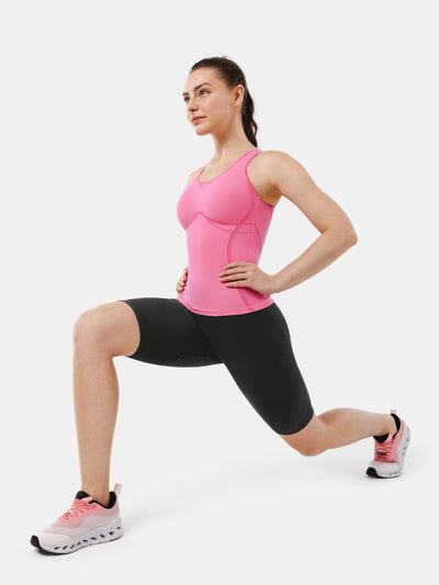 Body Sculpt Long Bra Tank, A-D Cups
