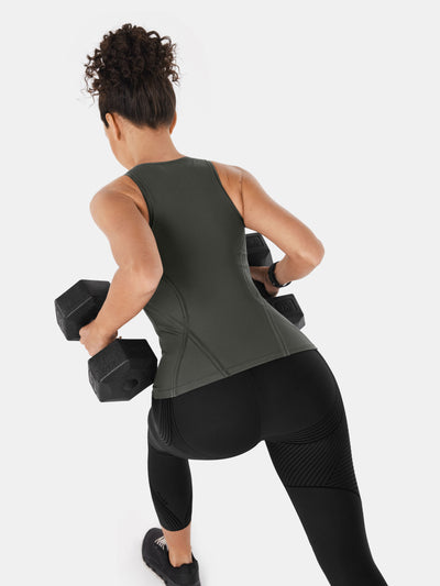 Body Sculpt Long Bra Tank, A-D Cups