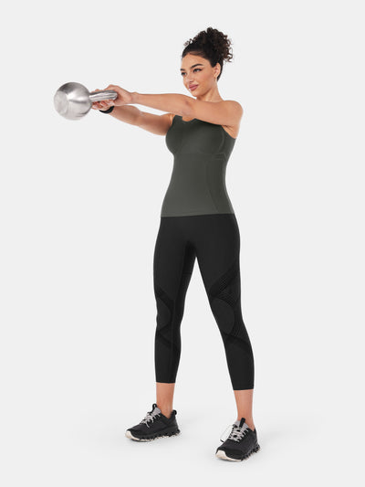 Body Sculpt Long Bra Tank, A-D Cups