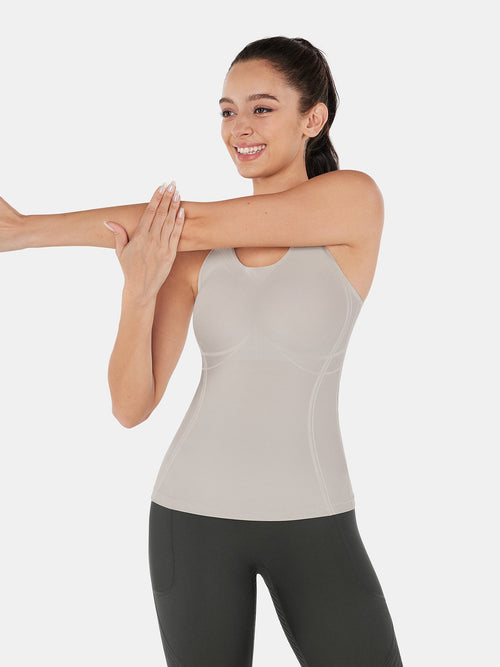 Body Sculpt Long Bra Tank, A-D Cups