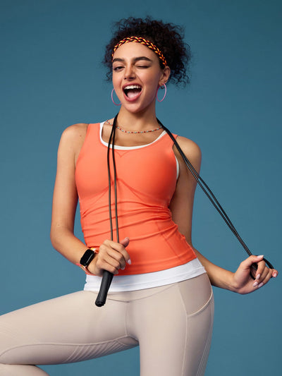 Body Sculpt Long Bra Tank, A-D Cups