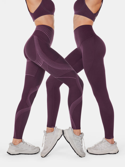 Body Sculpt Side Pocket Leggings 2.0 (Reversible Wear)