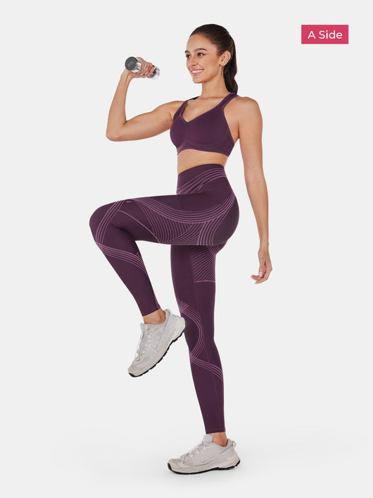Body Sculpt Side Pocket Leggings 2.0 (Reversible Wear)