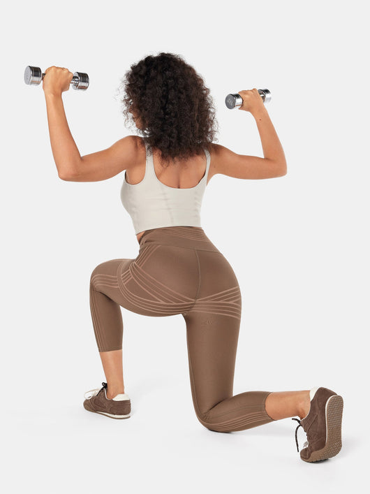 PowerBand Resistance 7/8 Leggings (Reversible Wear)