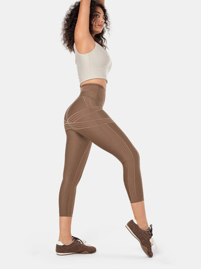PowerBand Resistance 7/8 Leggings (Reversible Wear)
