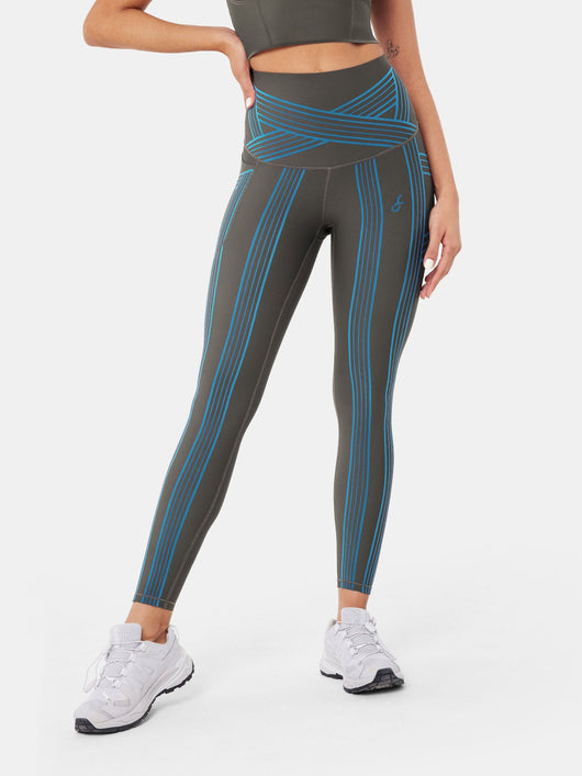 PowerBand Resistance Leggings (Reversible Wear)
