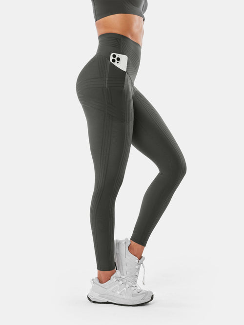 PowerBand Resistance Leggings (Reversible Wear)