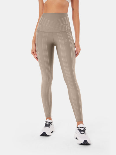 PowerBand Resistance Leggings (Reversible Wear)