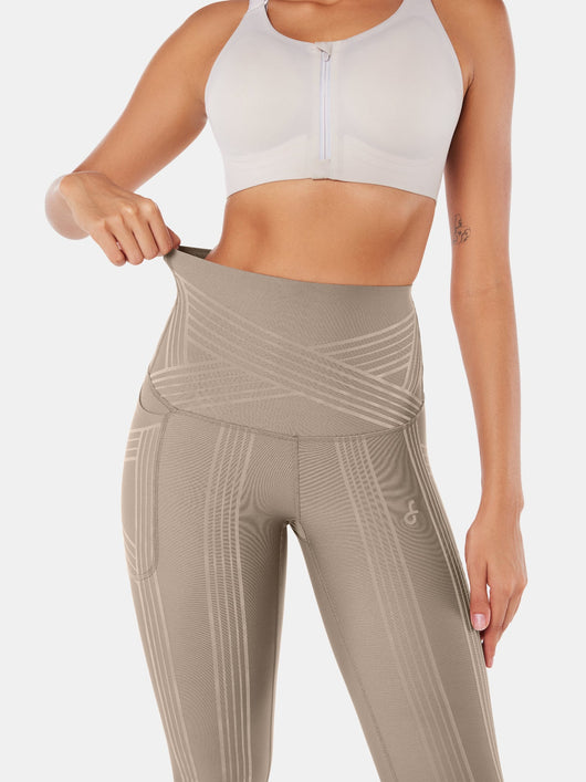 PowerBand Resistance Leggings (Reversible Wear)