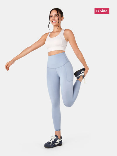 PowerBand Resistance 7/8 Leggings (Reversible Wear)