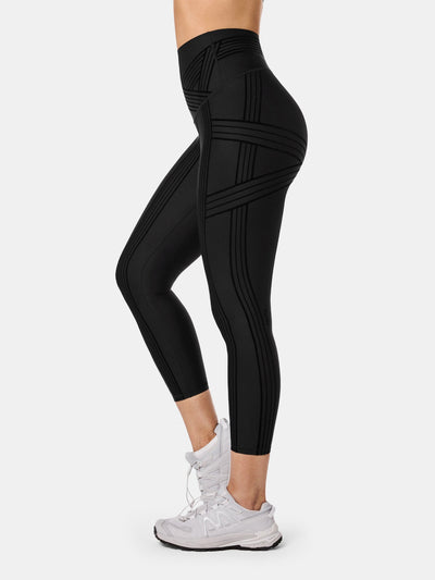 PowerBand Resistance 7/8 Leggings (Reversible Wear)