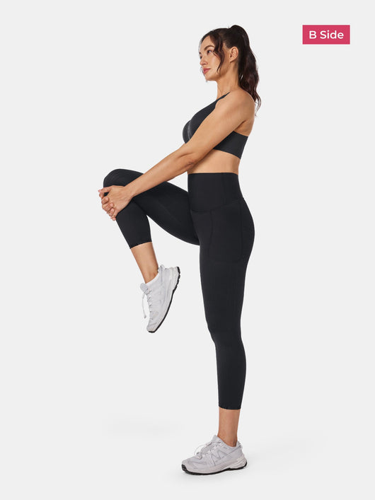 PowerBand Resistance 7/8 Leggings (Reversible Wear)