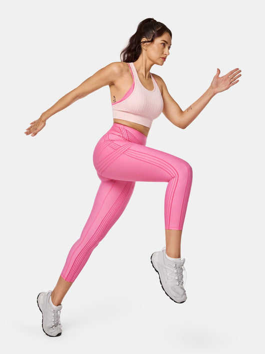 PowerBand Resistance 7/8 Leggings (Reversible Wear)
