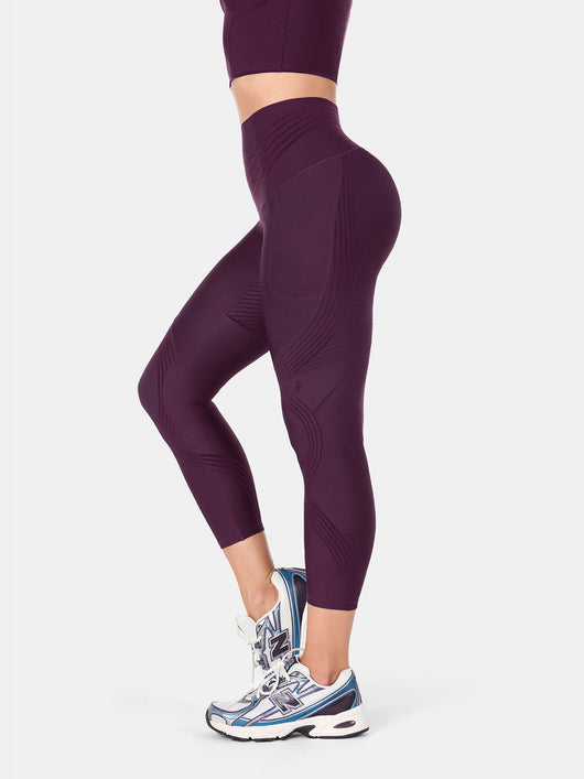 Body Sculpt Side Pocket 7/8 Leggings 2.0 (Reversible Wear)