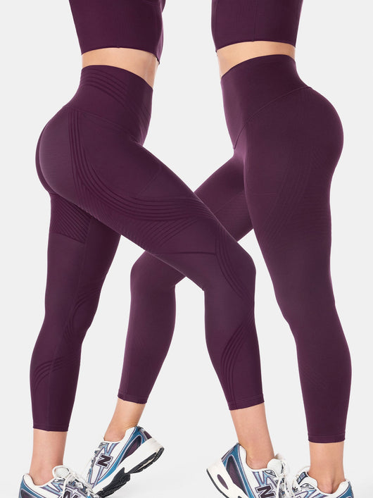 Body Sculpt Side Pocket 7/8 Leggings 2.0 (Reversible Wear)