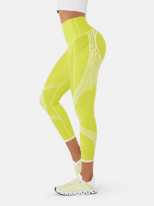 Body Sculpt Side Pocket 7/8 Leggings Citron/Lemonade