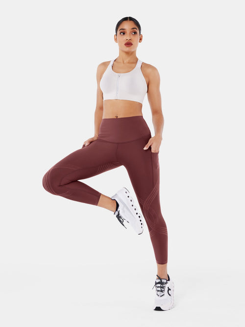 Body Sculpt Side Pocket 7/8 Leggings