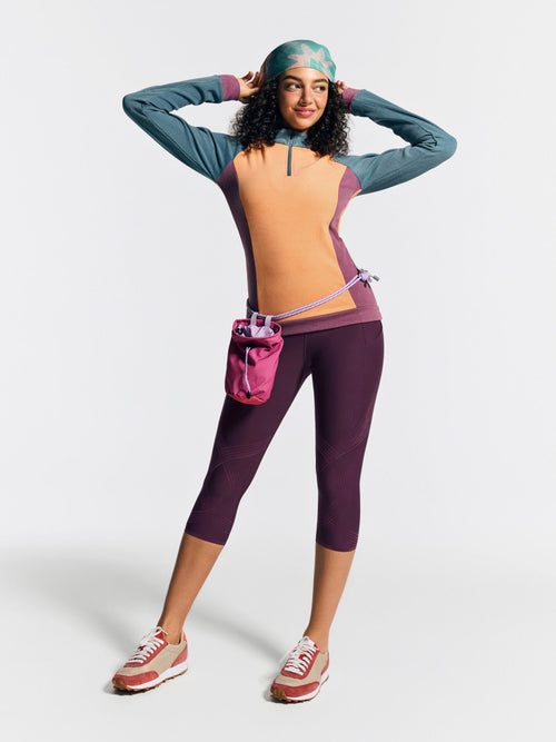 Body Sculpt Side Pocket Capri Leggings 2.0 (Reversible Wear)