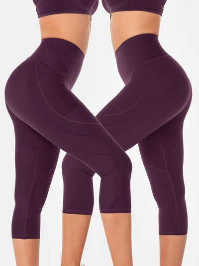Body Sculpt Side Pocket Capri Leggings