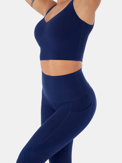 Body Sculpt Side Pocket Capri Leggings 2.0 (Reversible Wear)