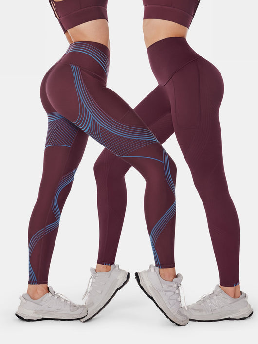 Body Sculpt Side Pocket Leggings 2.0 (Reversible Wear)