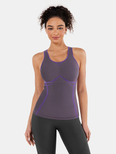 Body Sculpt Long Bra Tank, A-D Cups